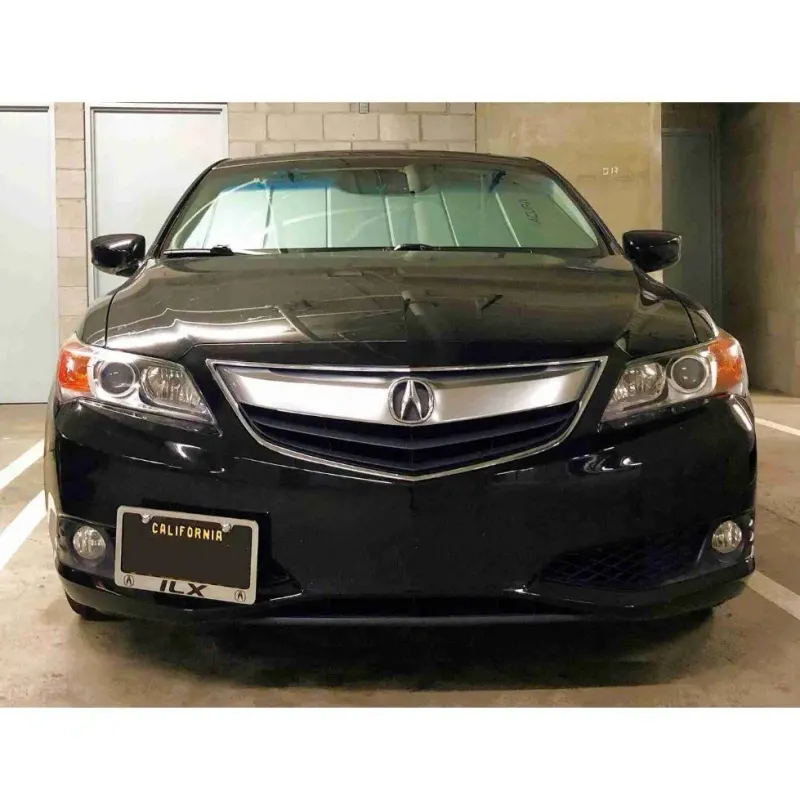Acura ILX compatible true no drill front license plate holder mount relocator frame 