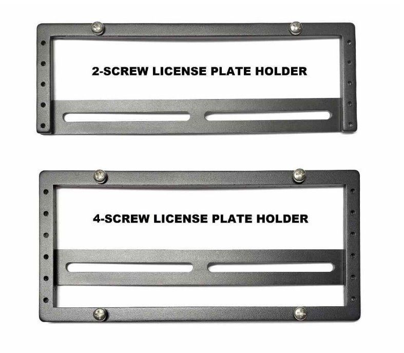 Sly Bracket fits 2010-2013 Chevy Camaro with horizontal slats lower grille.