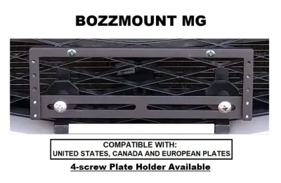 Rivian R1T & R1S No-Drill License Plate Holder, Front