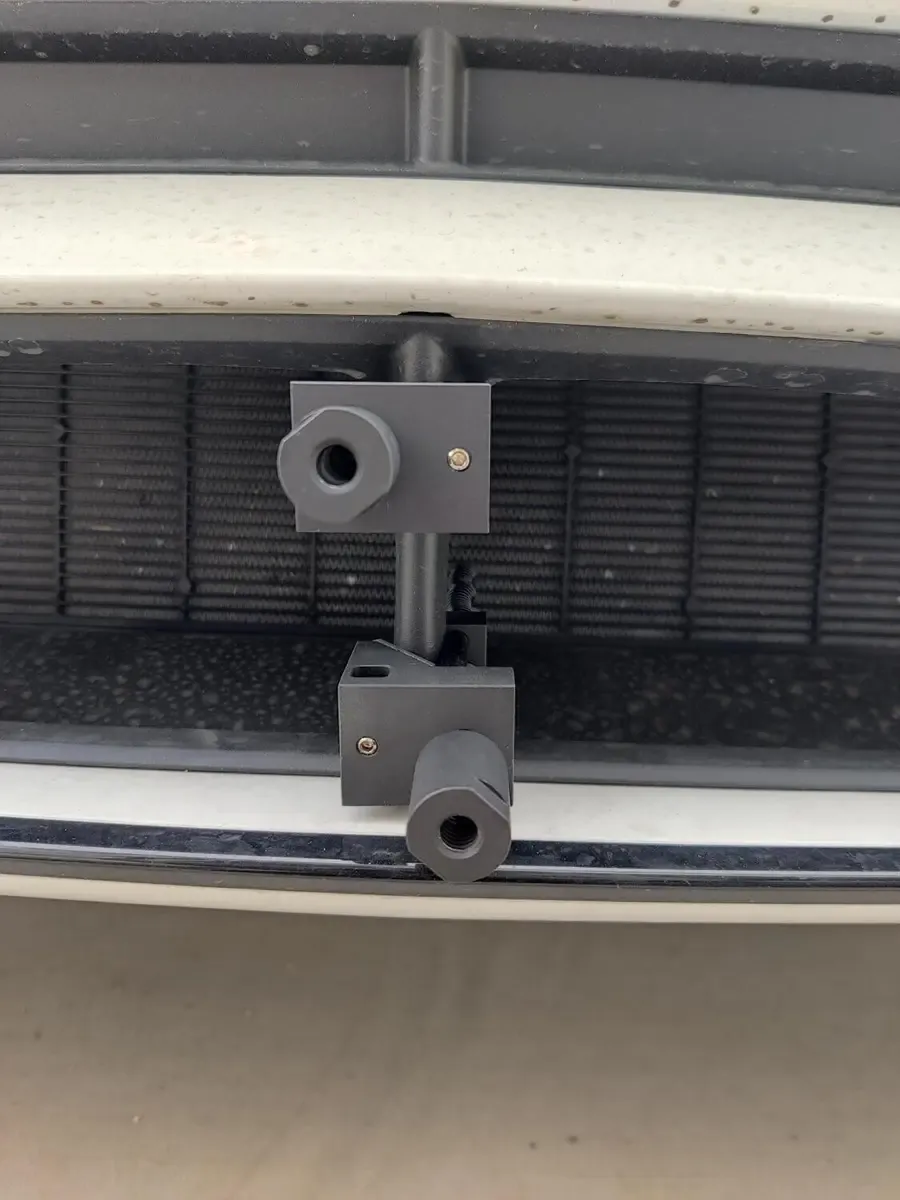 no drill no holes front license plate bracket for mercedes, audi, volkswagen