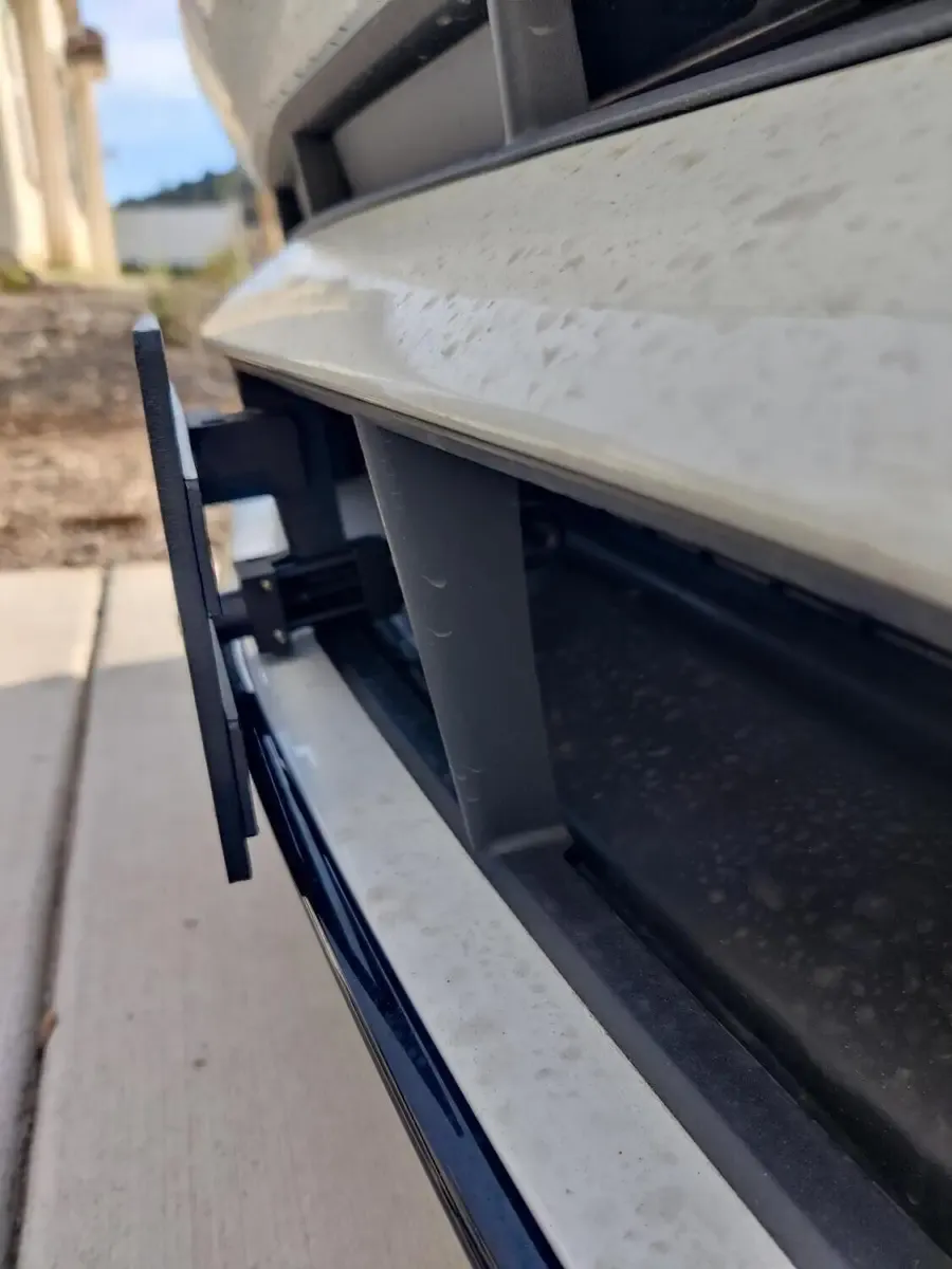 no drill no holes front license plate bracket for mercedes, audi, volkswagen