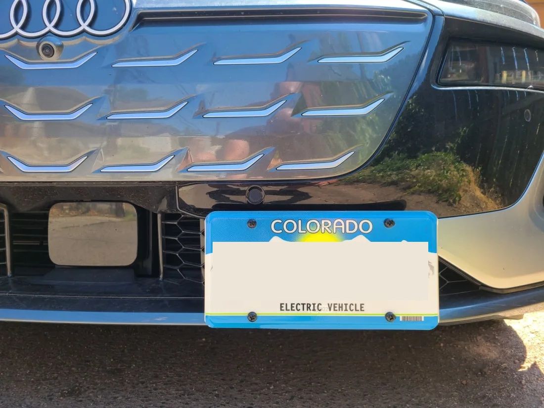 Sly Bracket for 2025 Audi S6 A6 E-TRON featuring a mesh-style lower grille.