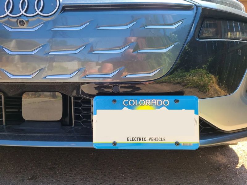Sly Bracket for 2025 Audi S6 A6 E-TRON featuring a mesh-style lower grille.