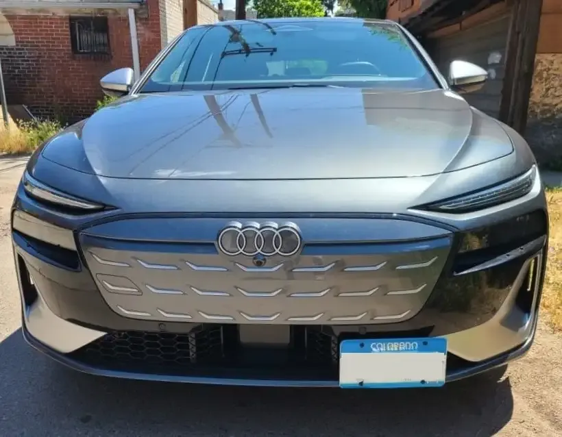 Sly Bracket for 2025 Audi S6 A6 E-TRON featuring a mesh-style lower grille.