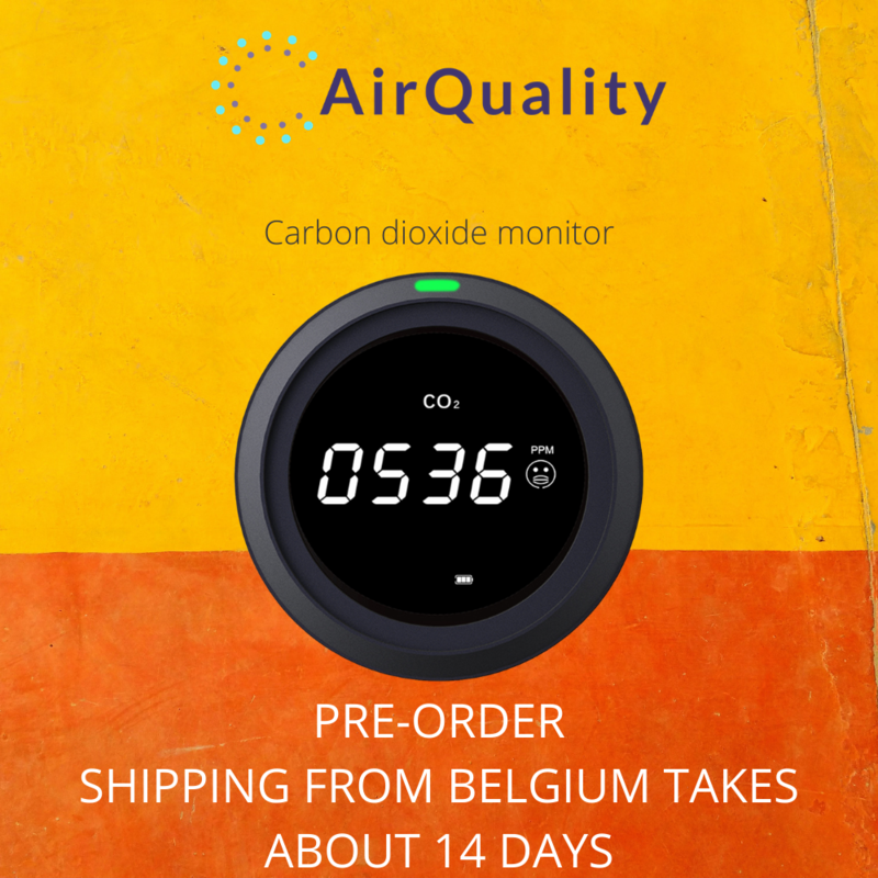 Pre-order Air Quality Monitor (leveringstermijn 7-14 dagen) 20% korting