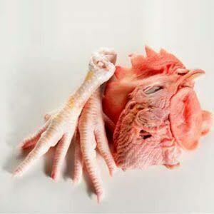 10KG Chicken Head and leg