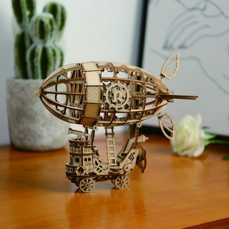 Modern 3D Wooden Puzzle