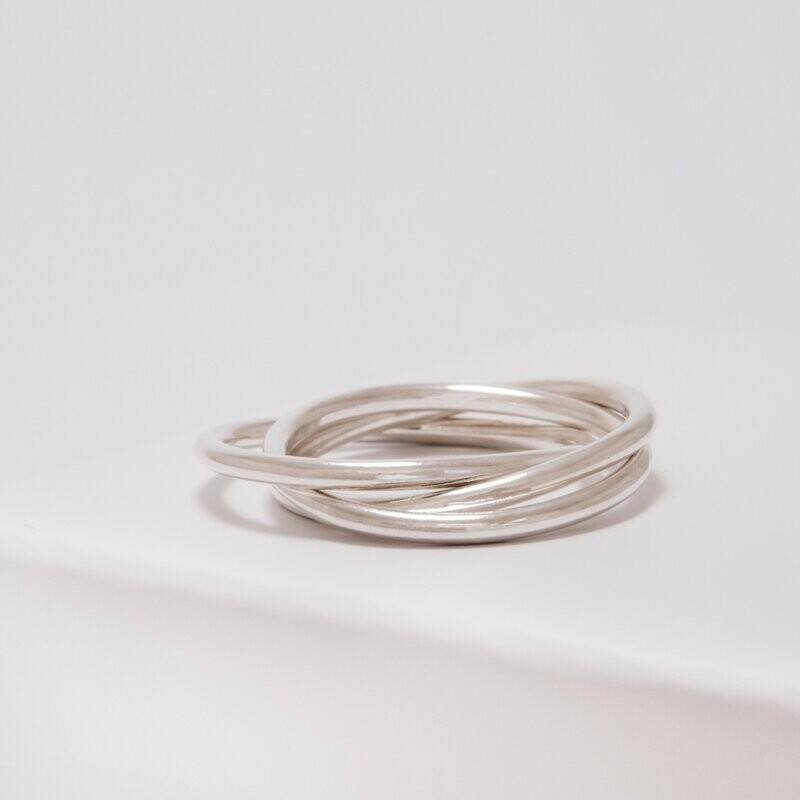 Triple Banded Ring