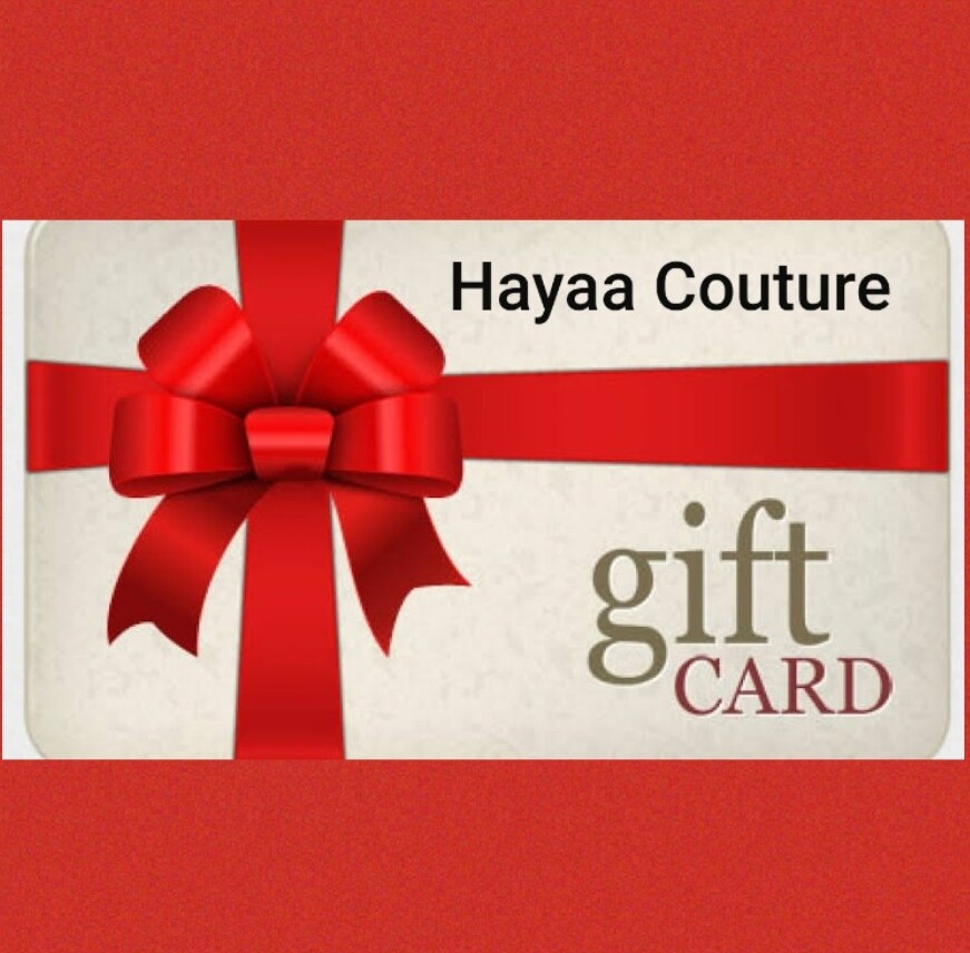 Gift card.... From R200