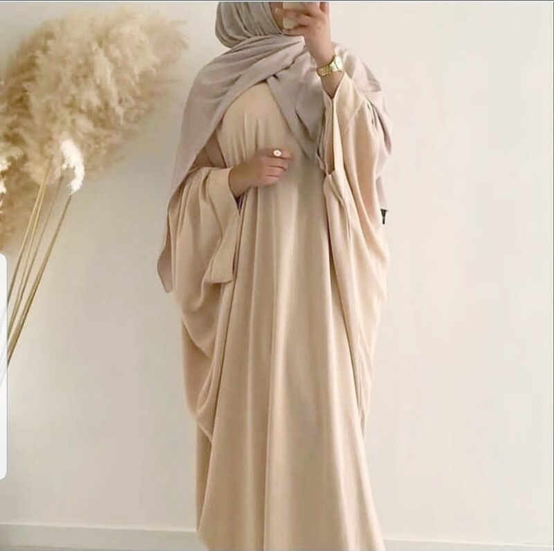 Mehar Abaya - cream Beige