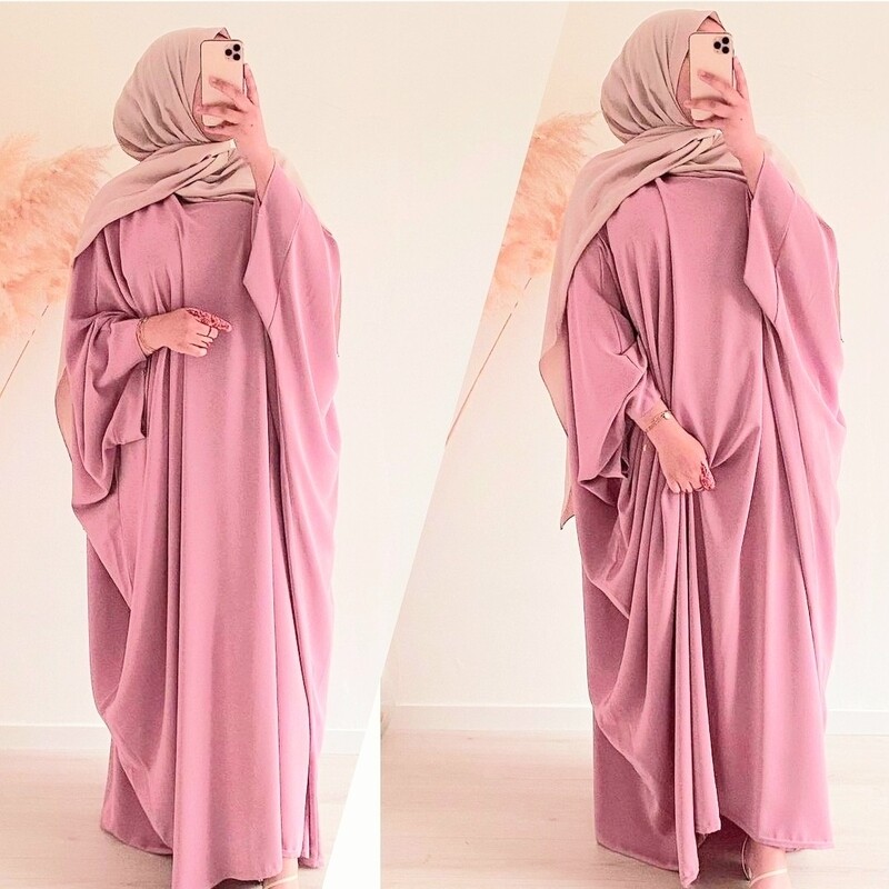 Mehar Abaya - Blossom Mink