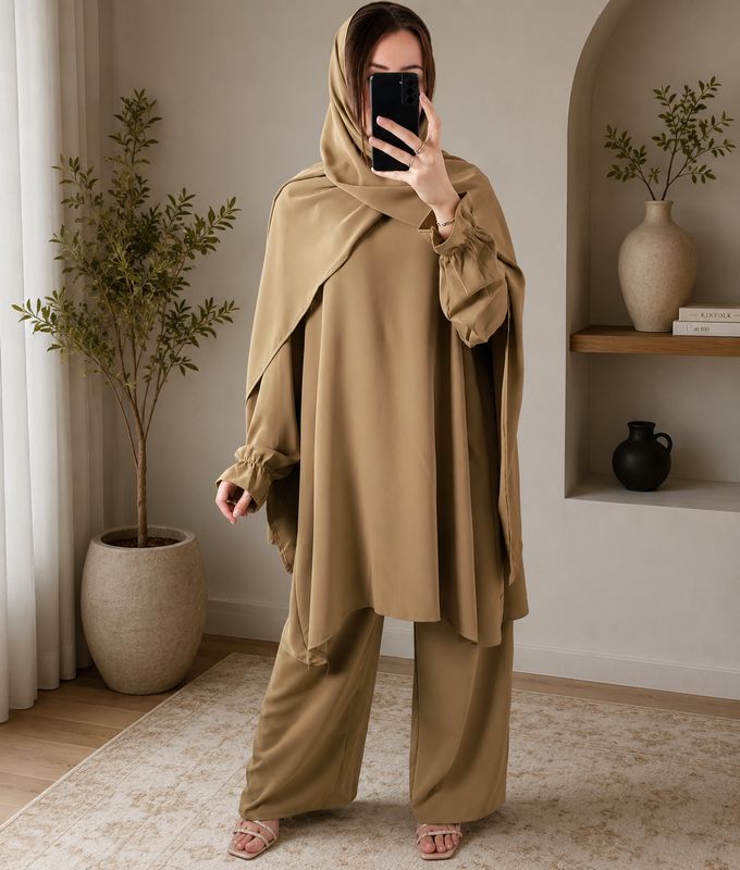 Taiba Tunic Set. colors