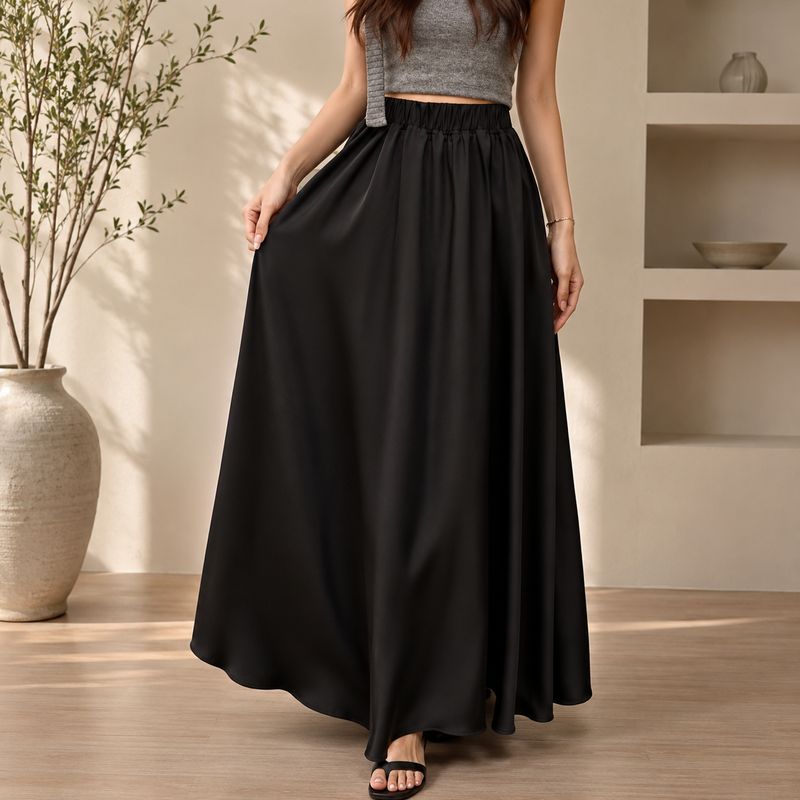 Satin Skirt 