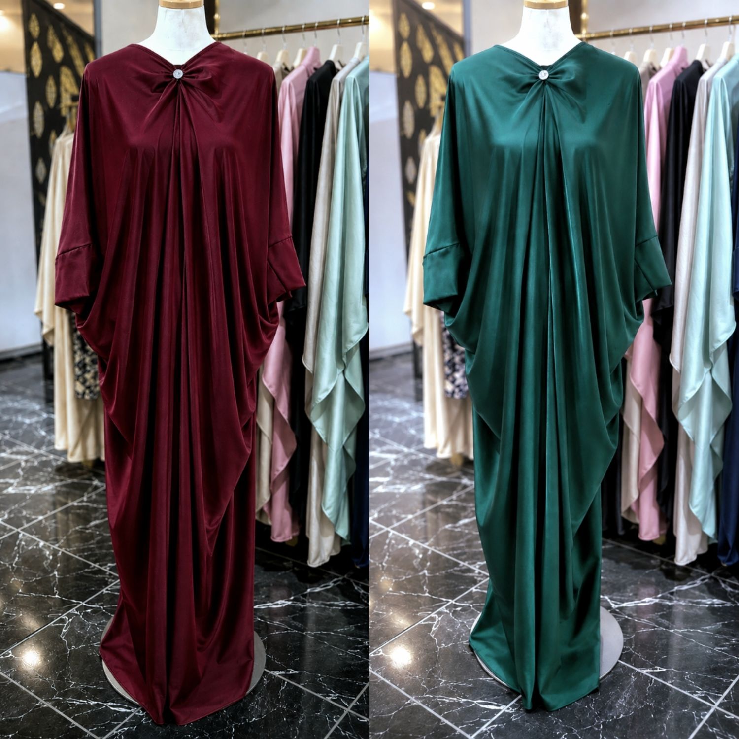 Zaiba Cowl Kaftan