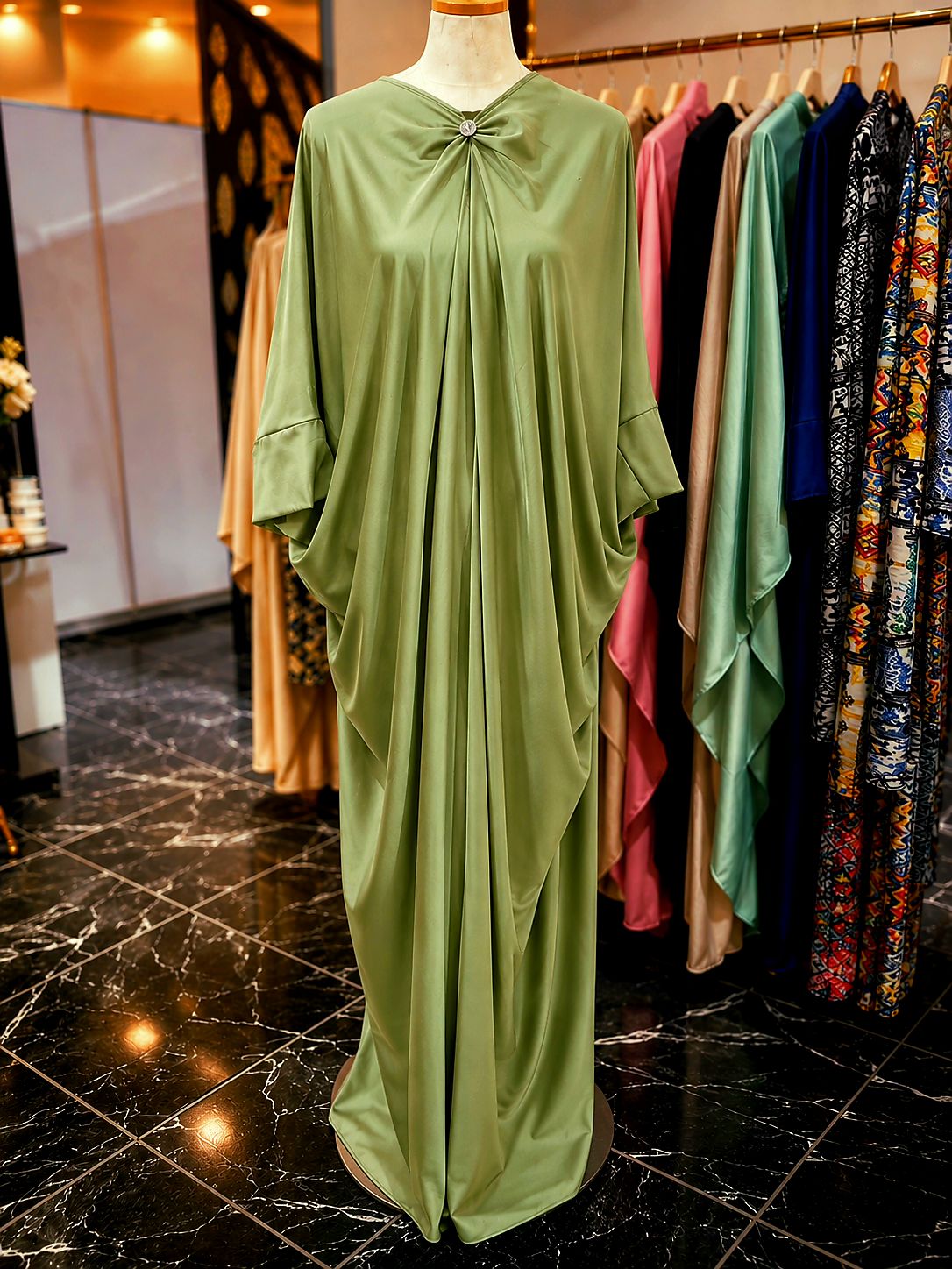 Zaiba Cowl Kaftan