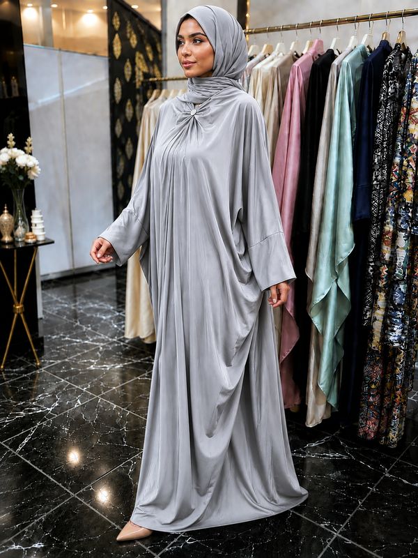 Zaiba Cowl Kaftan