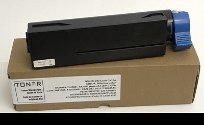 OKI 44917602 - Toner Rigenerato per MB491 B431 - Nero - 12.000 pagine A4