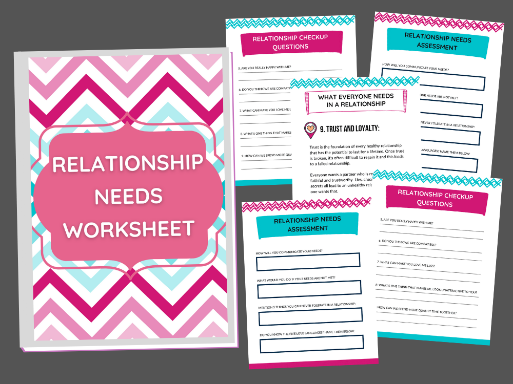 Relationship Needs Worksheet