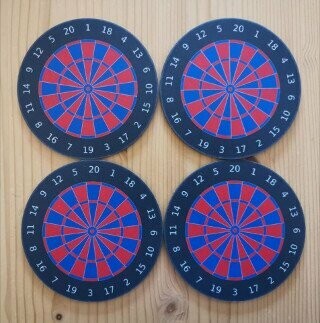 Donnerloch Dart Untersetzer
**bestellbar unter dem Link in der Beschreibung**