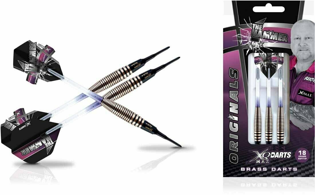 Andy Hamilton Original Brass Soft Darts | 18 Gr.