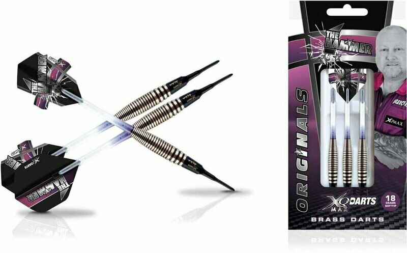 Andy Hamilton Original Brass Soft Darts | 18 Gr.