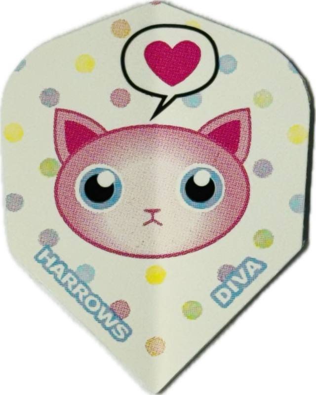 Harrows Diva Flights Katze