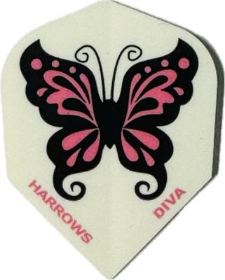 Harrows Diva Flights Schmetterling