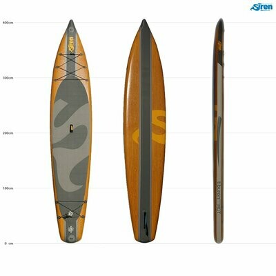 SIREN tiburon 13.3 HCT – Das designstarke i-SUP Touringboard für lange Ausritte und große Paddler
