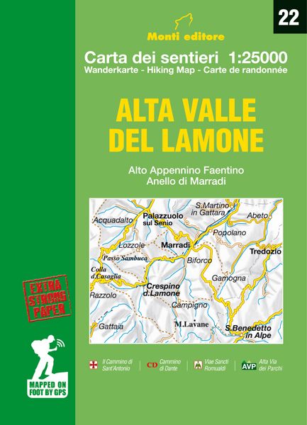 22 - Alta Valle del Lamone - EXTRA STRONG PAPER