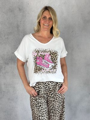 T-Shirt T-Shirt "Big Journey", leo-pink