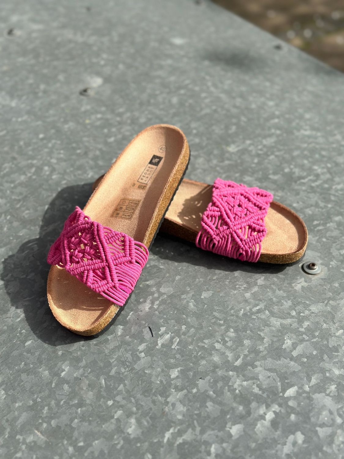 Pantolette "Hawaii", pink
