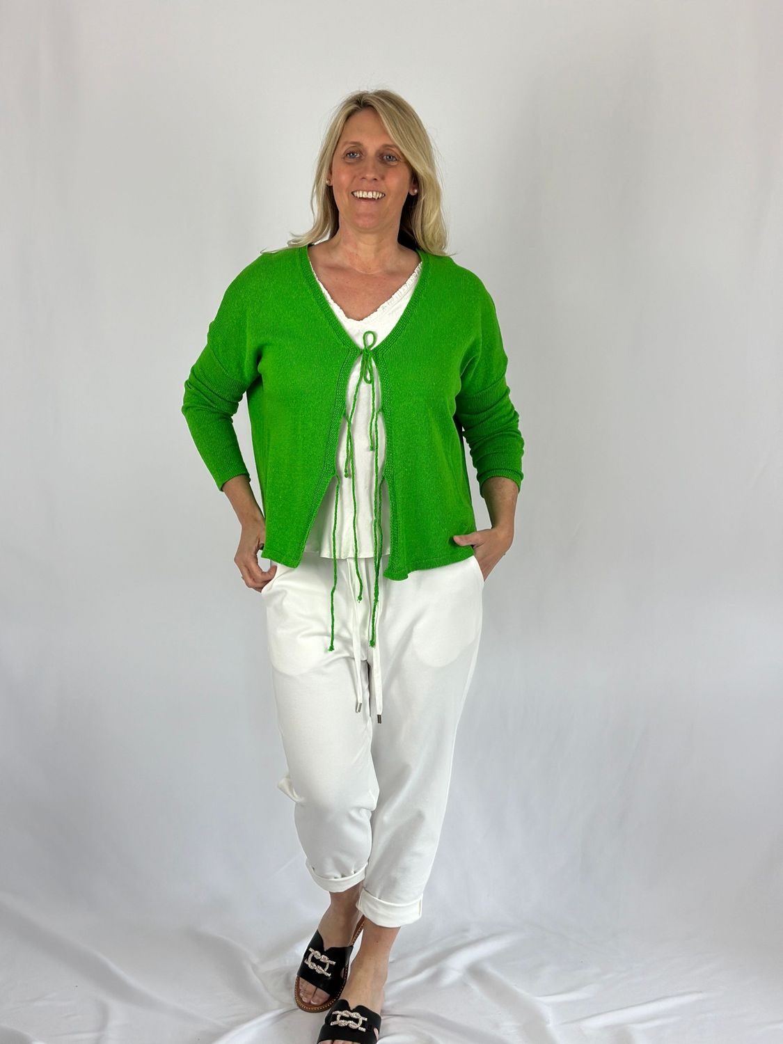 Strickjacke Summer feeling, grün