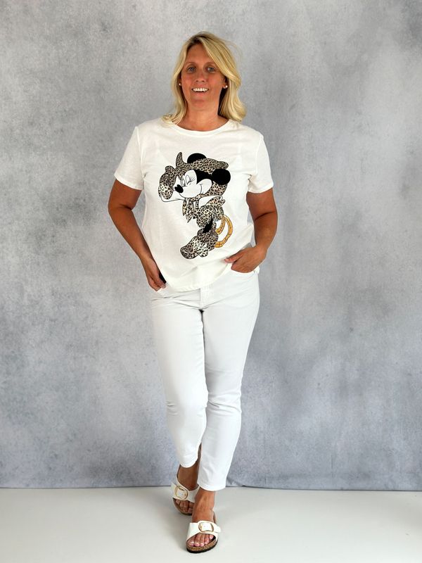 T-Shirt T-Shirt "Minnie Mouse", creme
