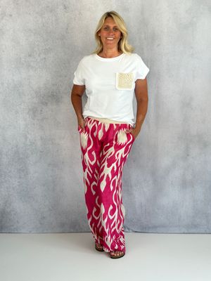 T-Shirt „Boho“, weiß
