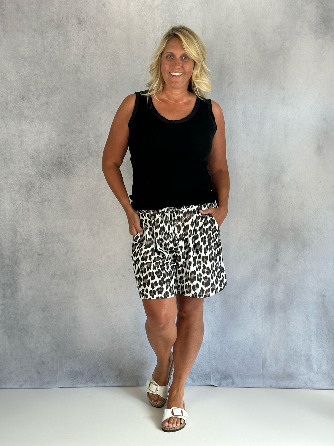 Musselin Shorts Jungle, Leo