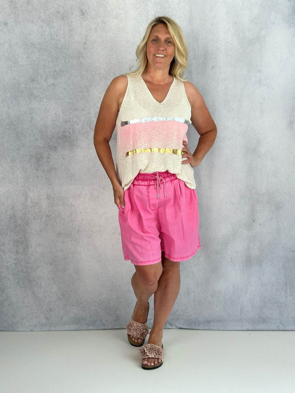 Kurze Hose Sporty, pink