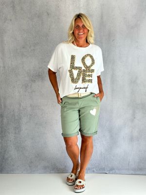 T-Shirt Sally, weiß
