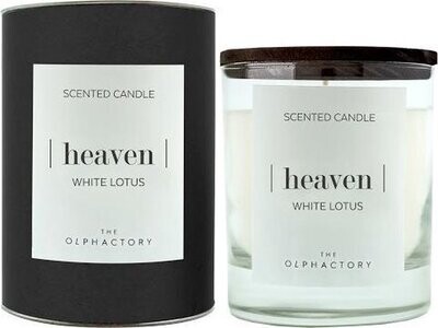 | Heaven | - White Lotus (40 uur) ~ Scented Candle