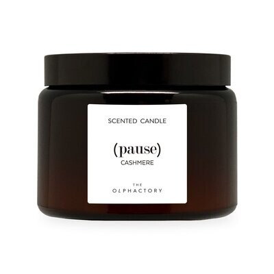 (Pause) - Cashemere Jar ~ Scented Candle