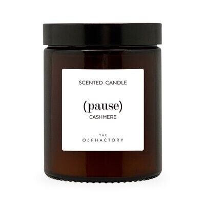(Pause) - Cashemere Jar mini ~ Scented Candle