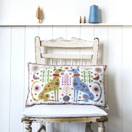 Nancy Nicholson Dog Cushion