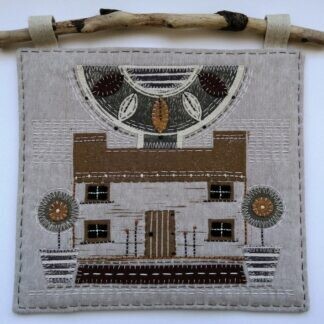 Louise Nichols Textile Artist Cottage Embellished Lino Print Kit