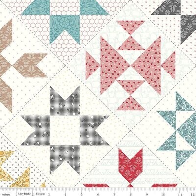Lori Holt Stitch  Cheater print
