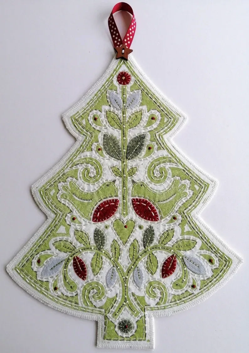 Louise Nichols Folk Tree Embellishing Kit
