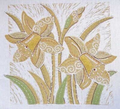 Louise Nichols Daffodil Embellishing Kit