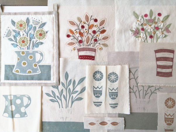 Flowers in a Vase - Collage Workshop