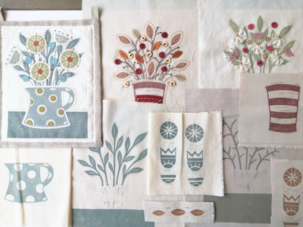 Flowers in a Vase  - Collage Workshop
