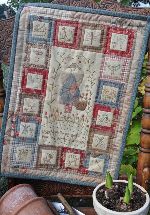 PO76 Peaceful Garden Wall Hanging