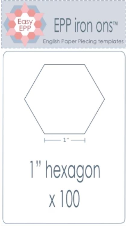 EPP04 1” hexie x 100
