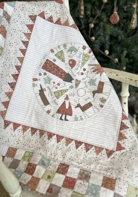 Hatched and Patched Tinsel Lane Pattern by Anni Downs Hatched and Patched Tinsel Lane Pattern by Anni Downs
